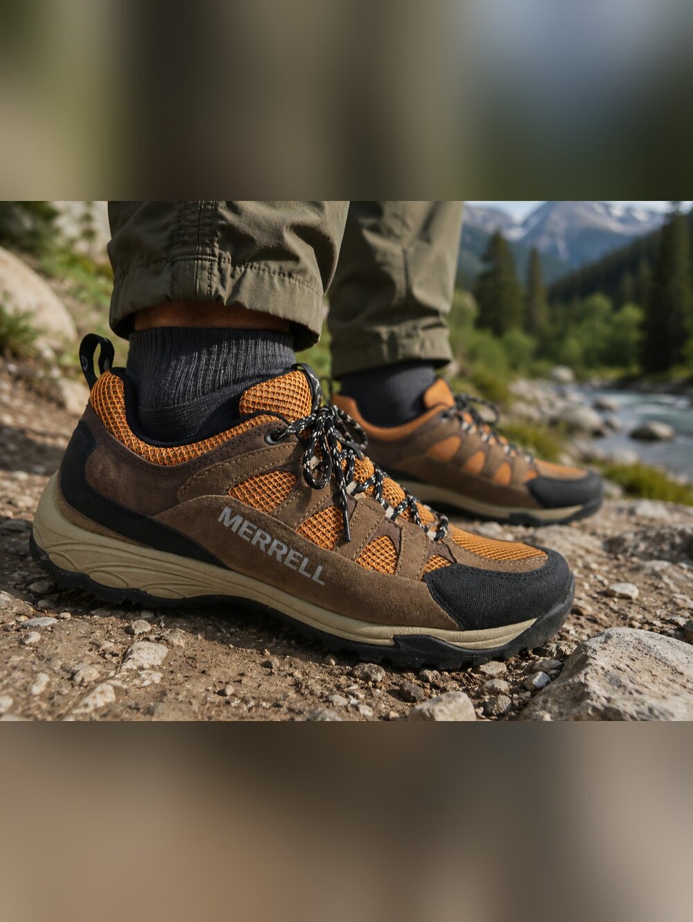 Merrell Men's Size 10 Catalyst Ventilator Hiki0ng Outdoor Gorpcore Shoe Vibram
